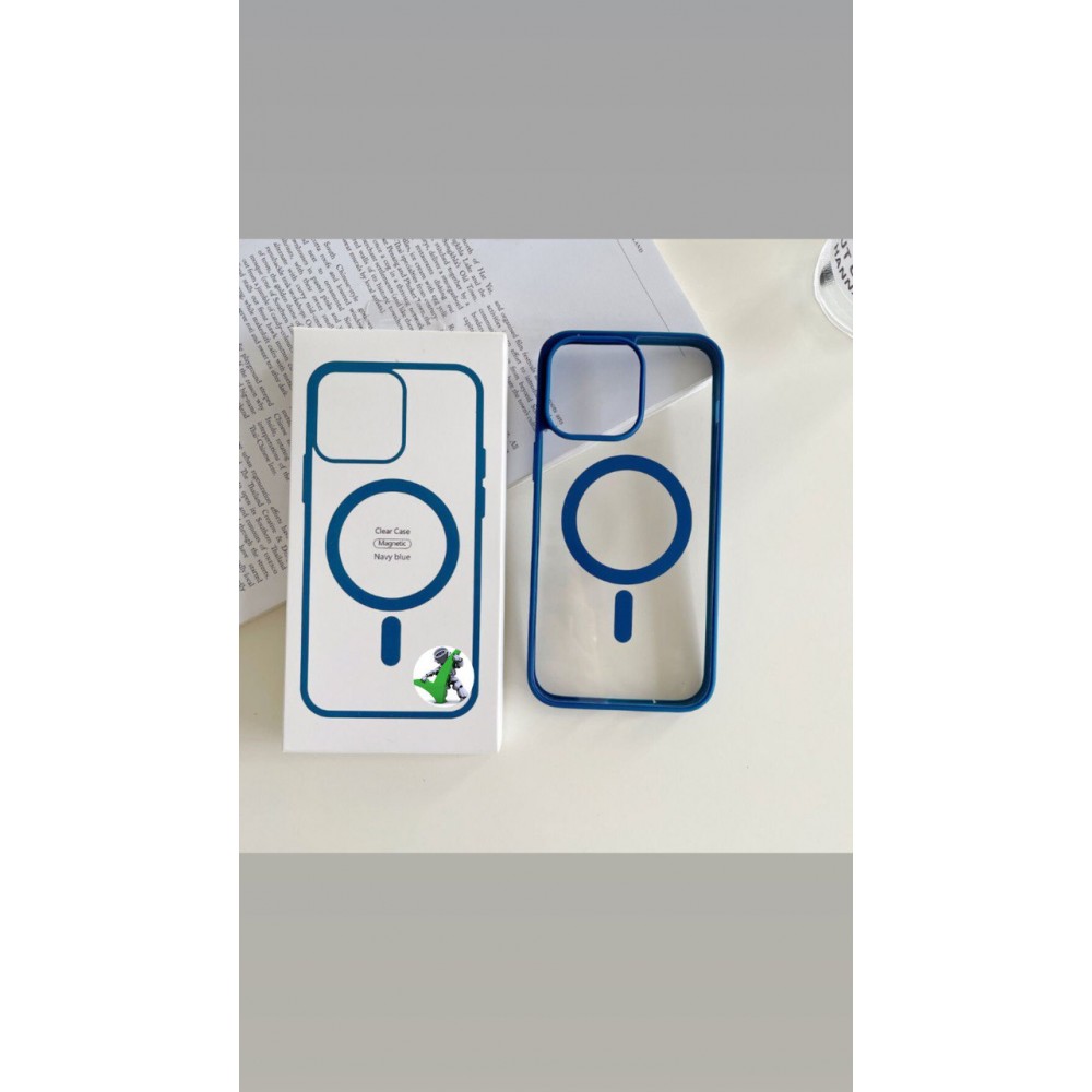 Husă iPhone 12-12 Pro Albastru-marin rezistentă