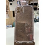 Husă din silicon cu protecție pentru cameră pentru iPhone 12 Transparentă