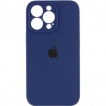 Husă din silicon cu protecție pentru cameră pentru iPhone 14 Pro Max Albastră