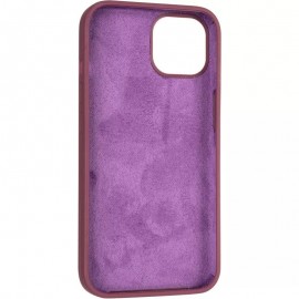 Husă iPhone 13-14 culoare vin roșu