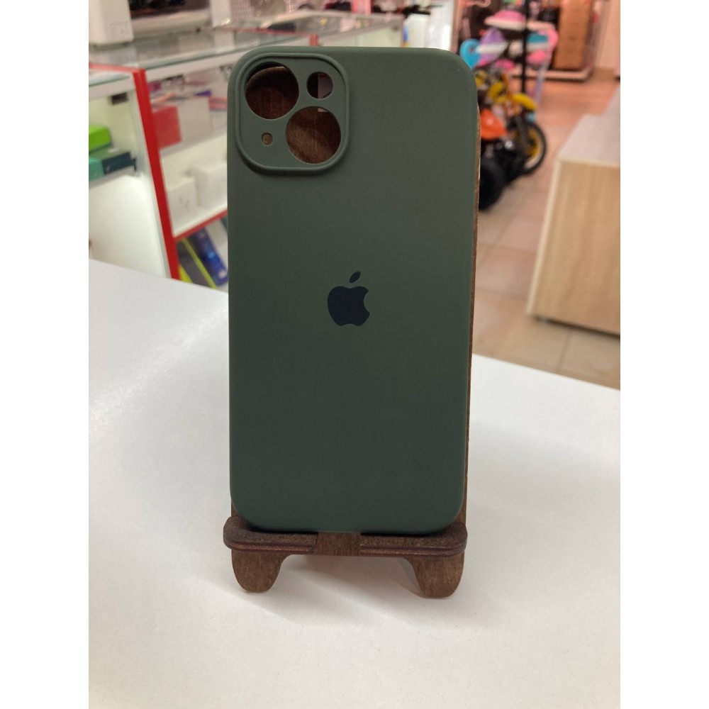 Husă din silicon cu protecție pentru cameră pentru iPhone 14 Verde