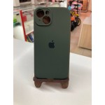 Husă din silicon cu protecție pentru cameră pentru iPhone 14 Verde