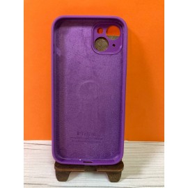 Husă spate cu logo pentru iPhone 15 Plus Violetă