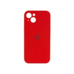 Husă din silicon cu protecție pentru cameră pentru iPhone 15 Roșie