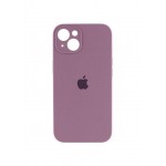 Husă din silicon cu protecție pentru cameră pentru iPhone 15 Violet-închis