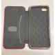 Husă carte pentru iPhone 5-iPhone 5s Roșie