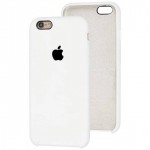 Husă de protecție cu logo pentru iPhone 6-6s Alba