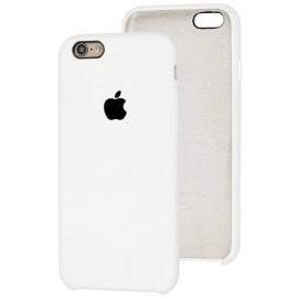 Husă de protecție cu logo pentru iPhone 6-6s Alba