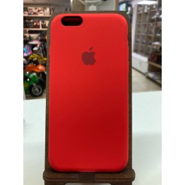 Husă de protecție cu logo pentru iPhone 6-6s Roșie