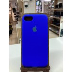 Husă de protecție cu logo pentru iPhone 8 Albastră