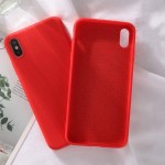 Husa de protectie fara logo pentru iPhone X Roșie