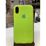 Husă iPhone XS cu logo Galbenă