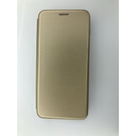 Husa carte pentru Samsung Galaxy A71 Aurie