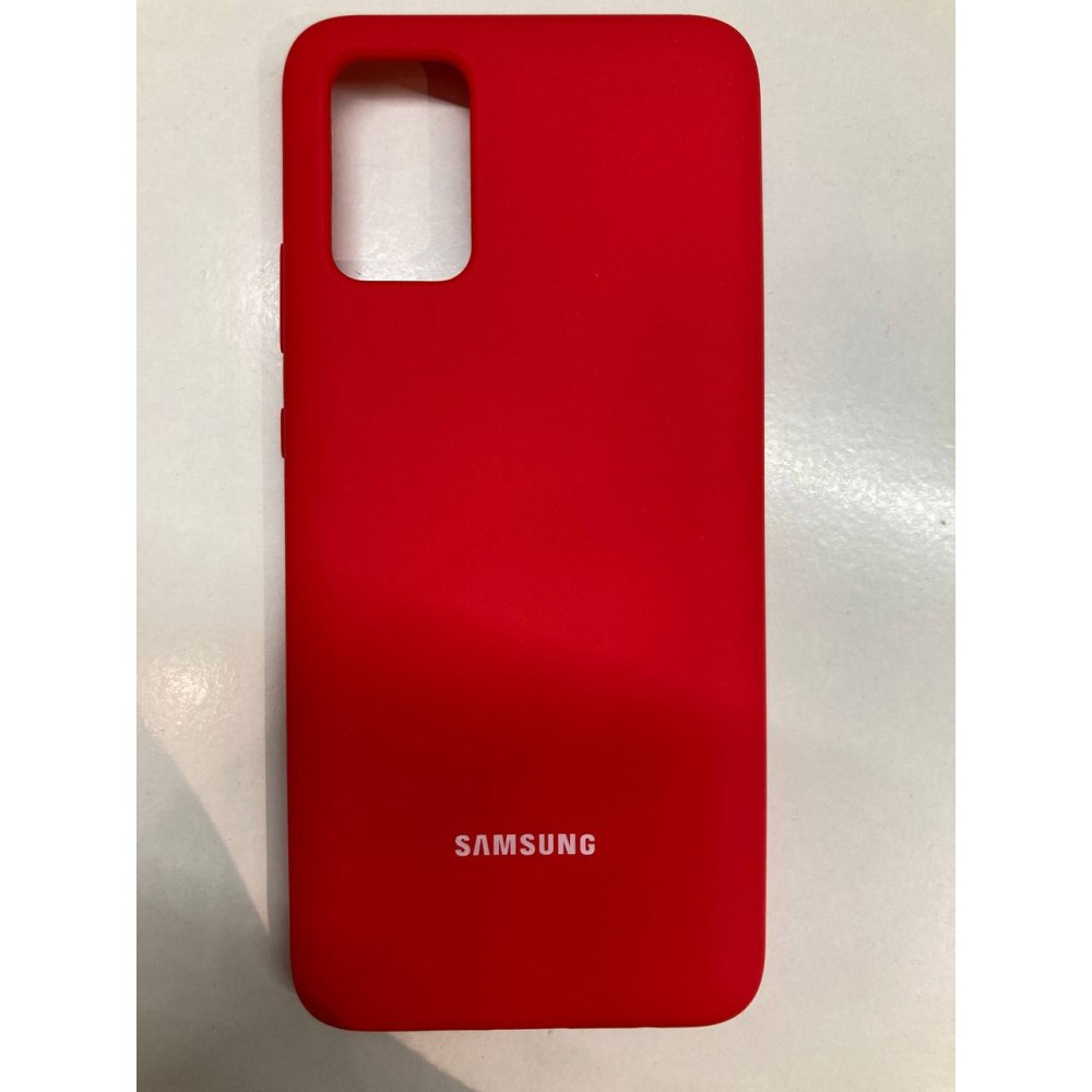 Husa spate cu logo pentru Samsung Galaxy A02s Roșie