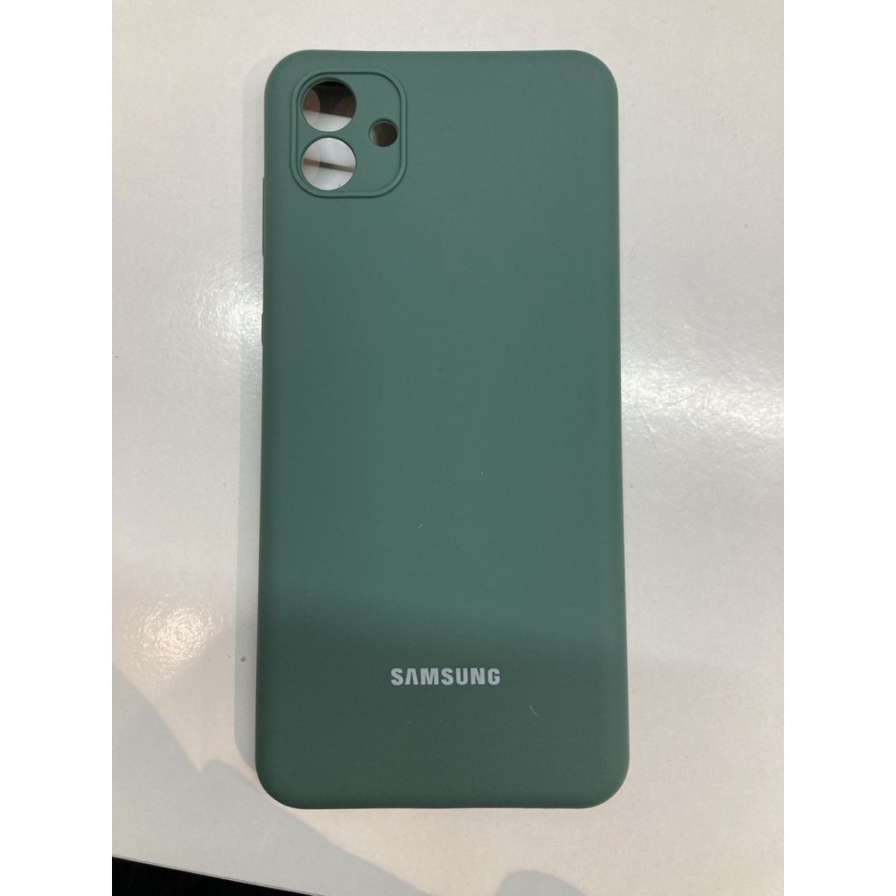 Husa spate cu logo pentru Samsung Galaxy A04 4G Verde