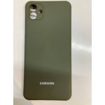 Husa spate cu logo pentru Samsung Galaxy A04 4G Verde-închis