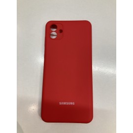 Husa spate cu logo pentru Samsung Galaxy A04 4G Roșie