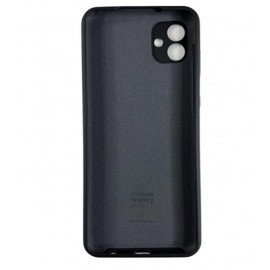 Husa spate cu logo pentru Samsung Galaxy A04 4G Neagră