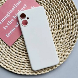 Husa spate fara logo pentru Samsung Galaxy A05 Alb
