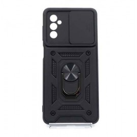 Husa de protecție cu suport magnetic pentru Samsung Galaxy A05s Neagră