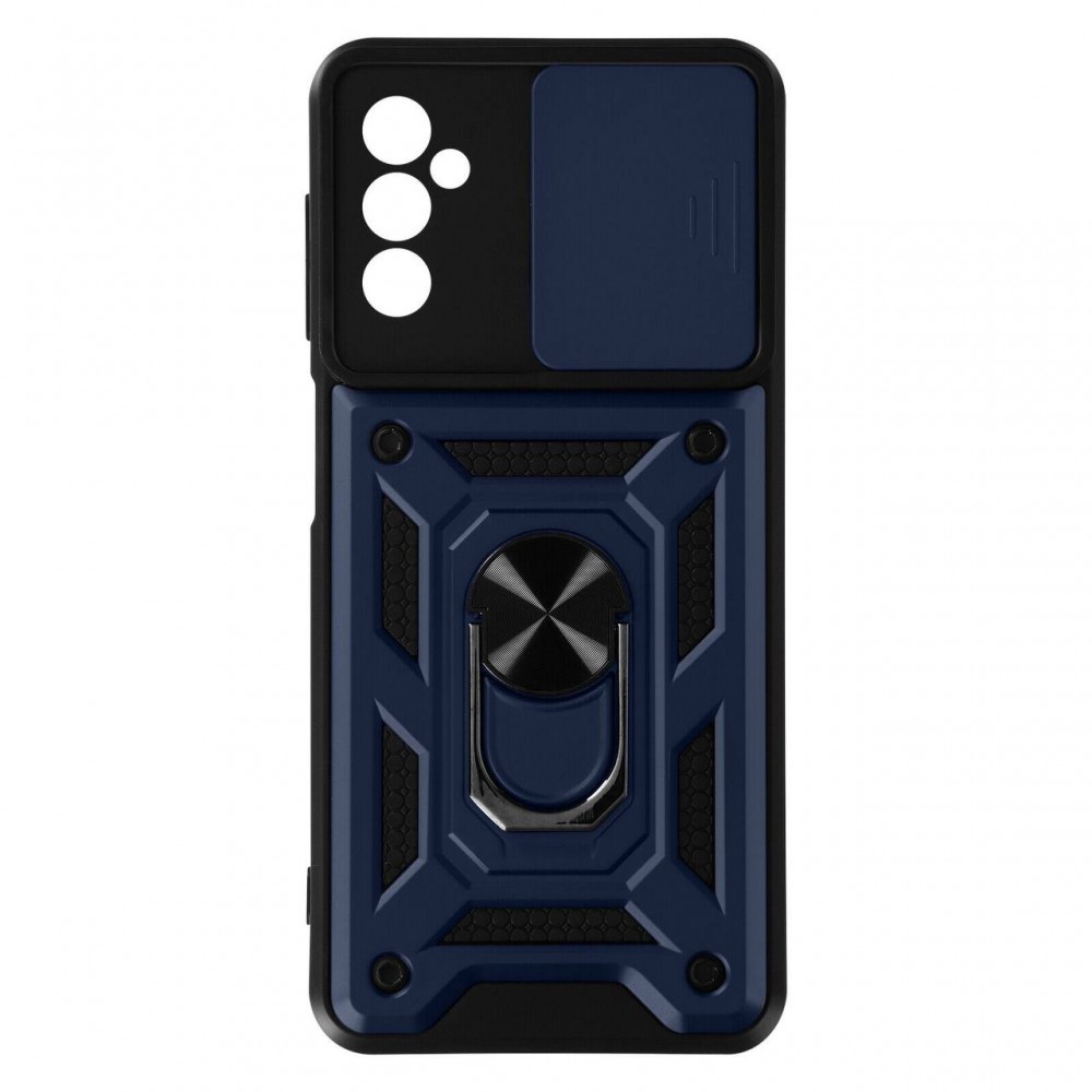 Husa de protecție cu suport magnetic pentru Samsung Galaxy A05s Albastra