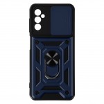 Husa de protecție cu suport magnetic pentru Samsung Galaxy A05s Albastra
