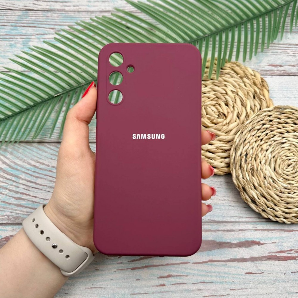 Husa spate cu logo pentru Samsung Galaxy A05s Bordo