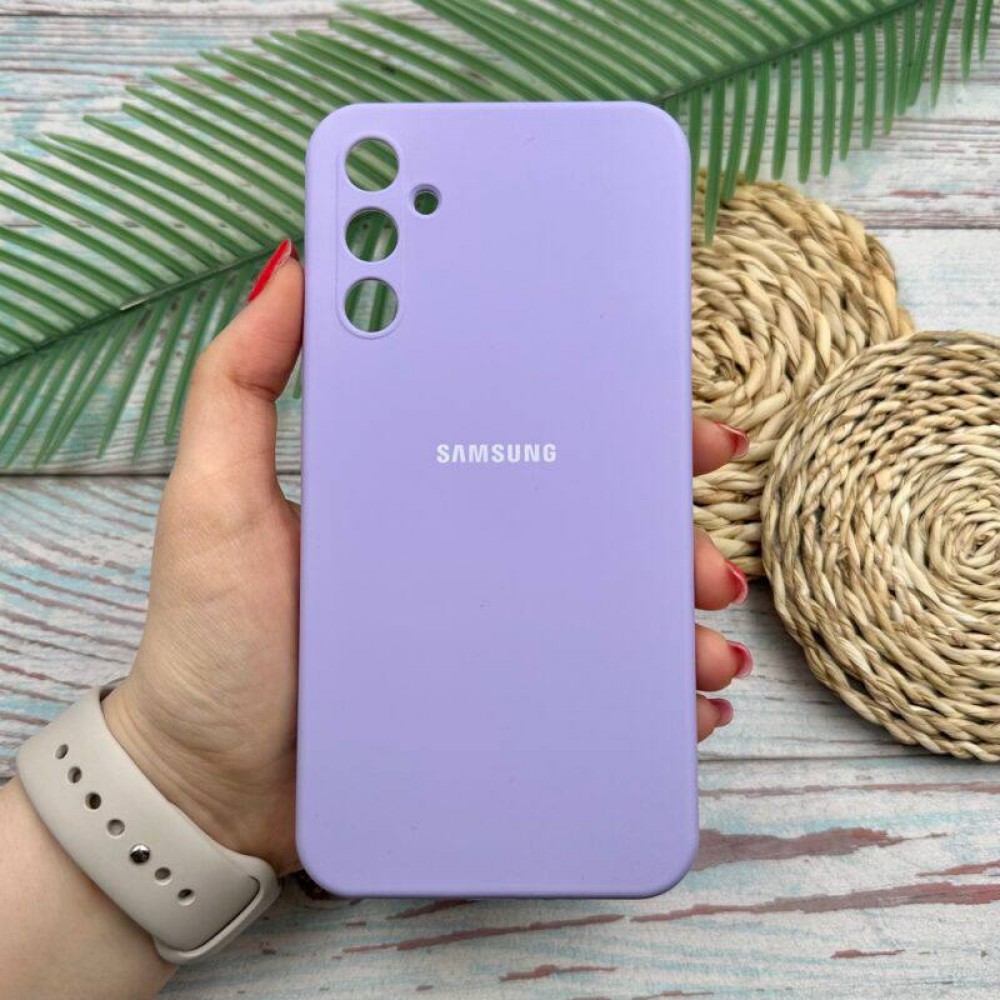Husa spate cu logo pentru Samsung Galaxy A05s Lavanda