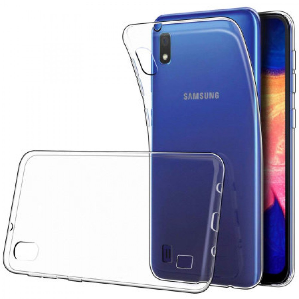 Husă silicon transparentă pentru Samsung Galaxy A10
