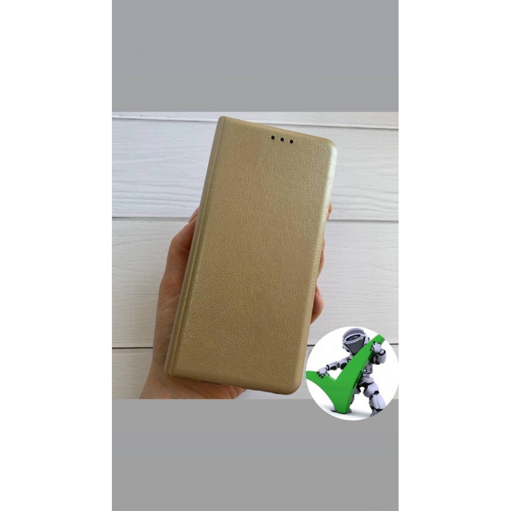 Husa carte pentru Samsung Galaxy A11 Auriu