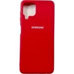 Husă Spate Samsung Galaxy A12 cu Logo Roșie