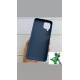 Husa spate cu logo pentru Samsung Galaxy A12 Albastră