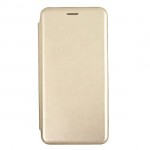 Husă carte pentru Samsung Galaxy A12 Aurie