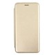 Husă carte pentru Samsung Galaxy A12 Aurie