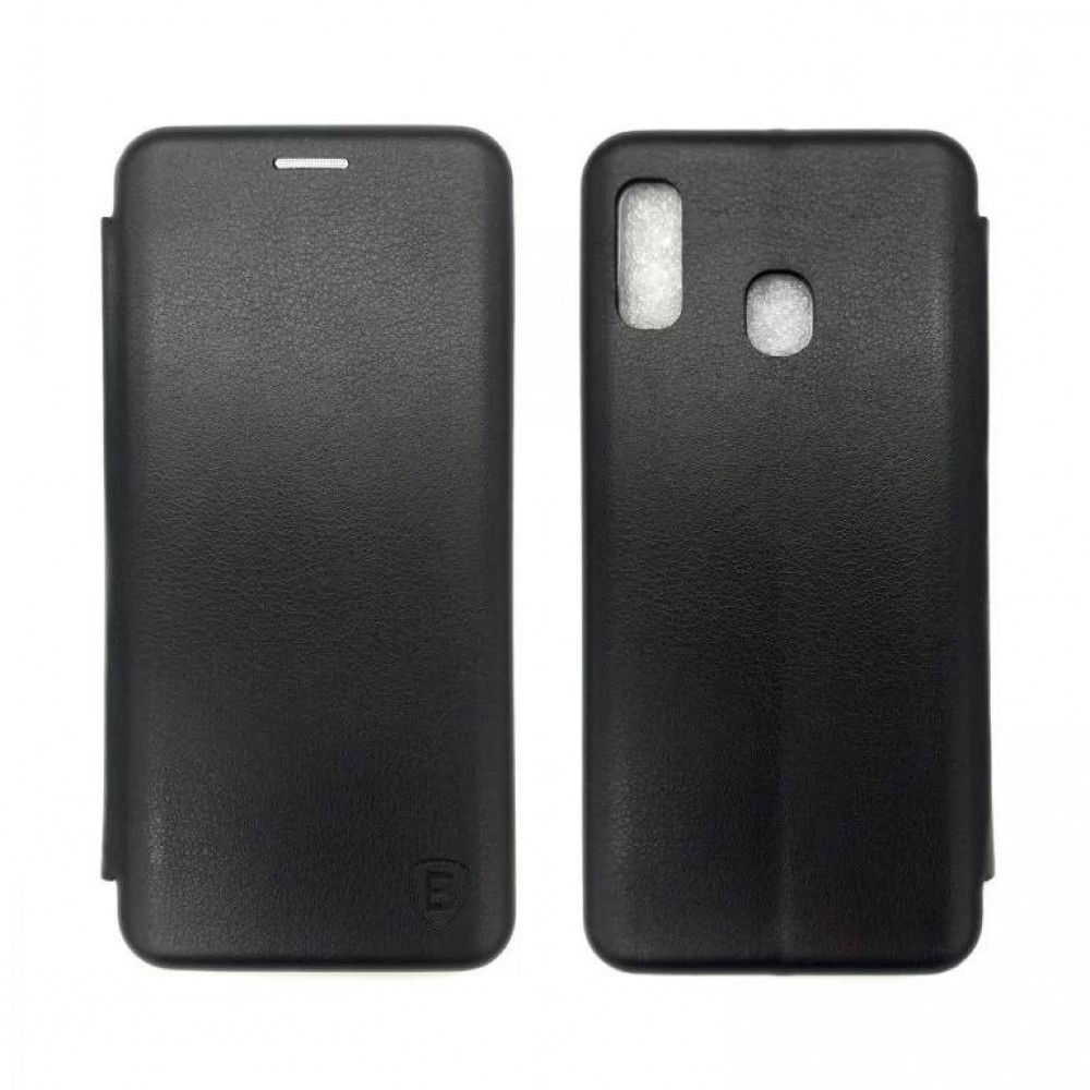 Husă carte neagră pentru Samsung Galaxy A30