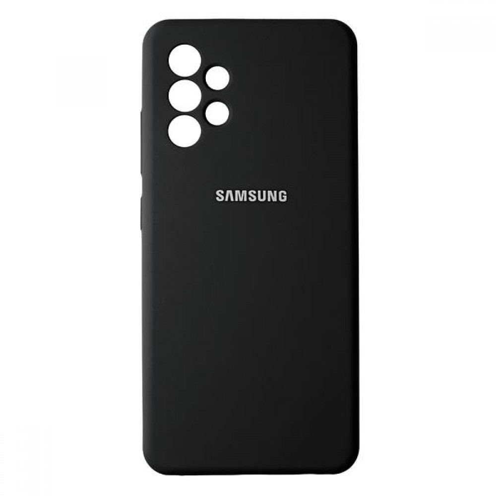 Husă spate neagră cu logo pentru Samsung Galaxy A32 5G