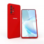 Husă spate roșie cu logo pentru Samsung Galaxy A33 5G