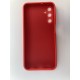 Husă spate Samsung Galaxy A34 5G roșie cu logo