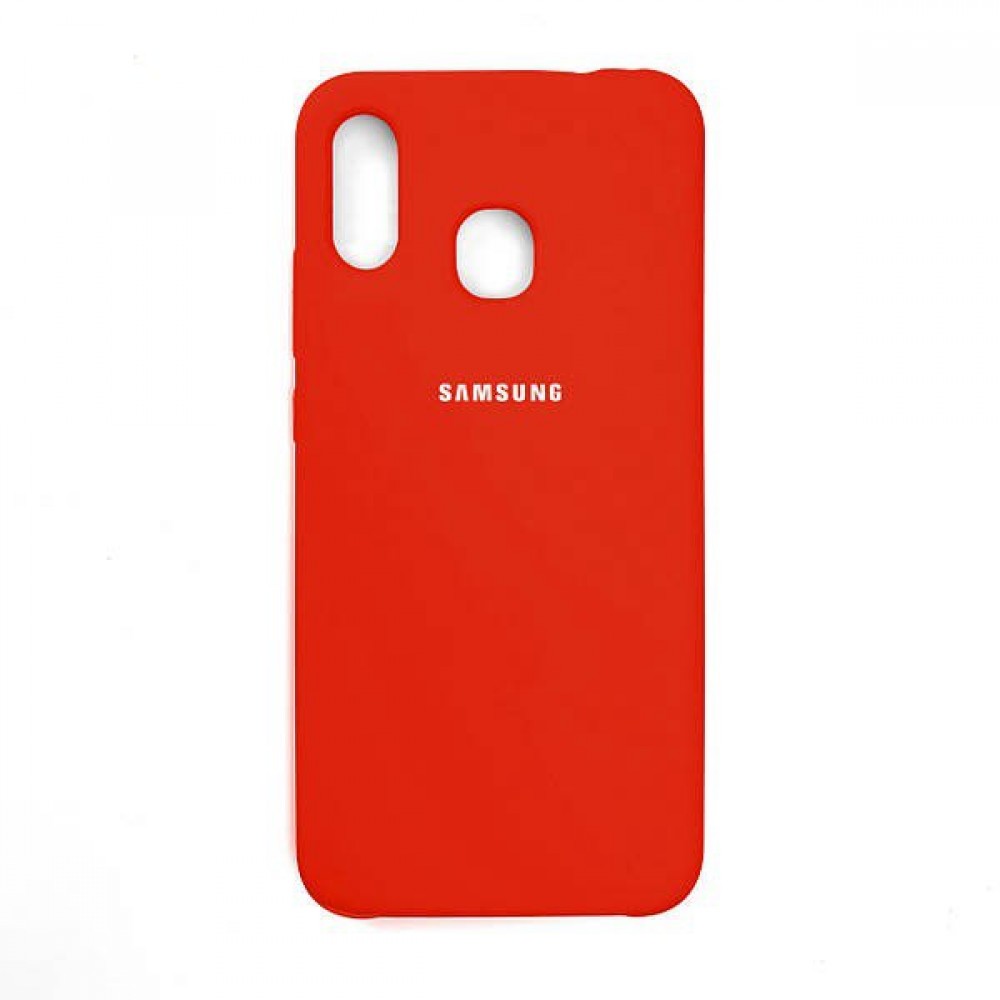 Husă spate roșie cu logo pentru Samsung Galaxy A40