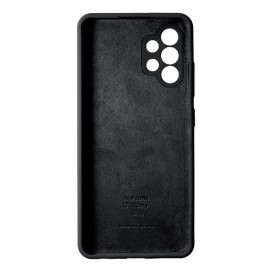 Husă spate cu logo pentru Samsung Galaxy A52 Neagră