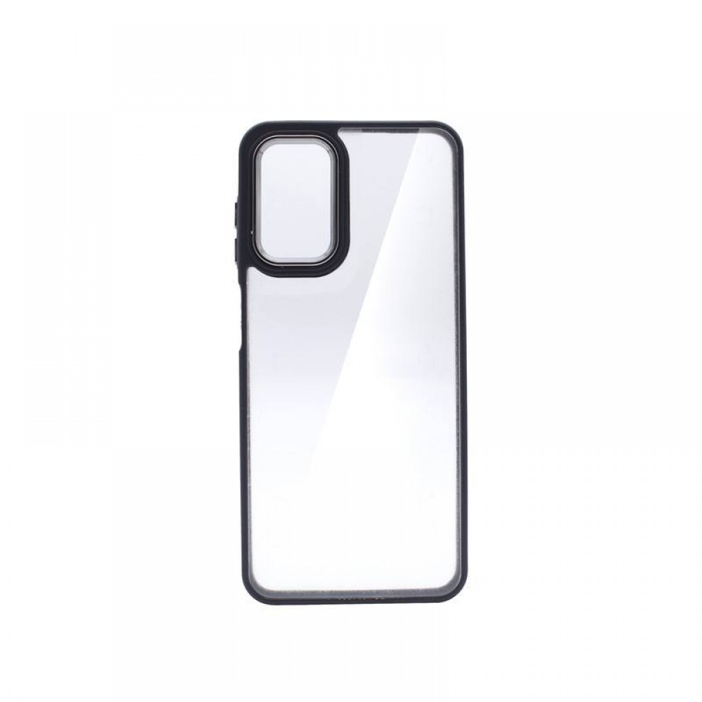 Husa Din Silicon Policarbonată Transparentă Samsung Galaxy A53 5G Neagră