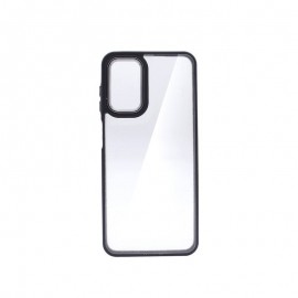Husa Din Silicon Policarbonată Transparentă Samsung Galaxy A54 Neagră