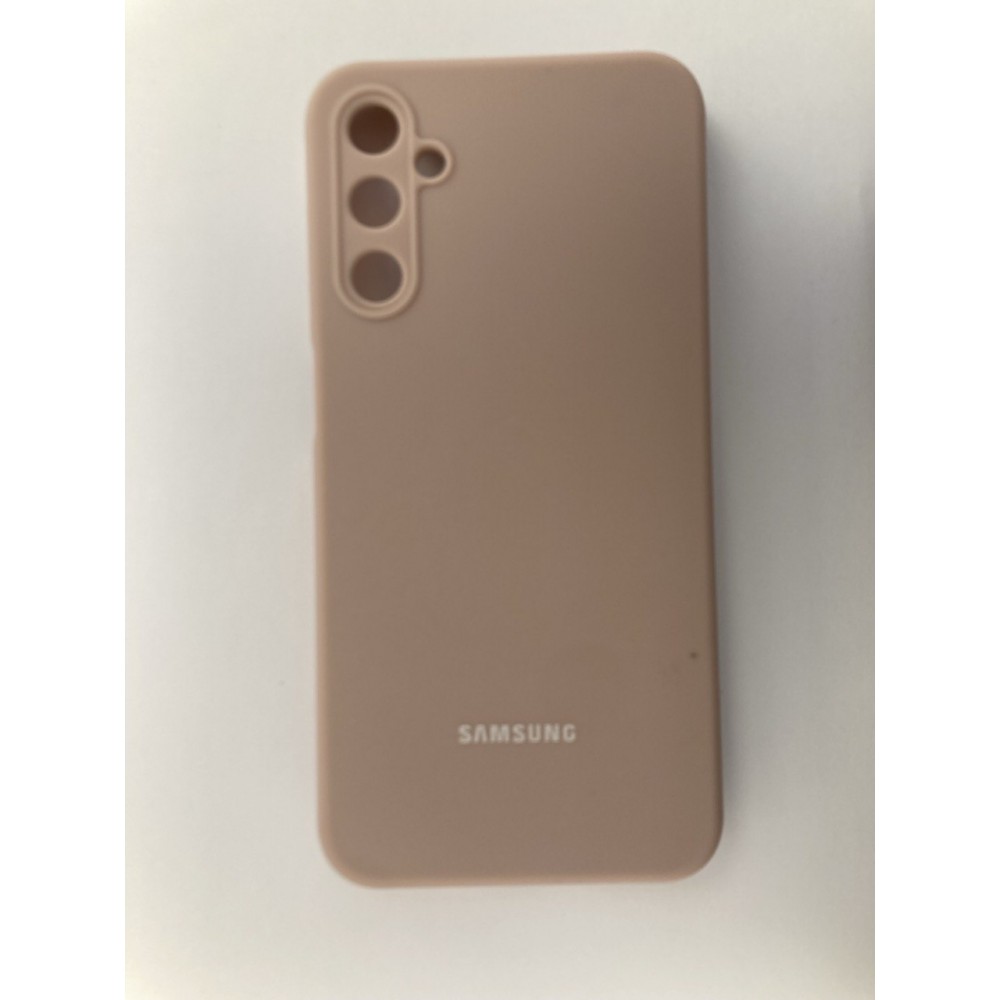 Husa spate cu logo pentru Samsung Galaxy A54 5G Cafeniu-deschis