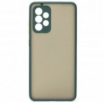 Husa Din Silicon Policarbonată Transparentă Samsung Galaxy A72 Verde