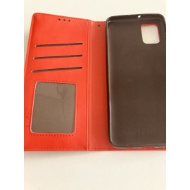 Husa carte cu buton pentru Samsung  Galaxy A72 Roșie