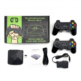 Consola Magic Box 4K 32GB cu peste 10000 jocuri și player dual wireless
