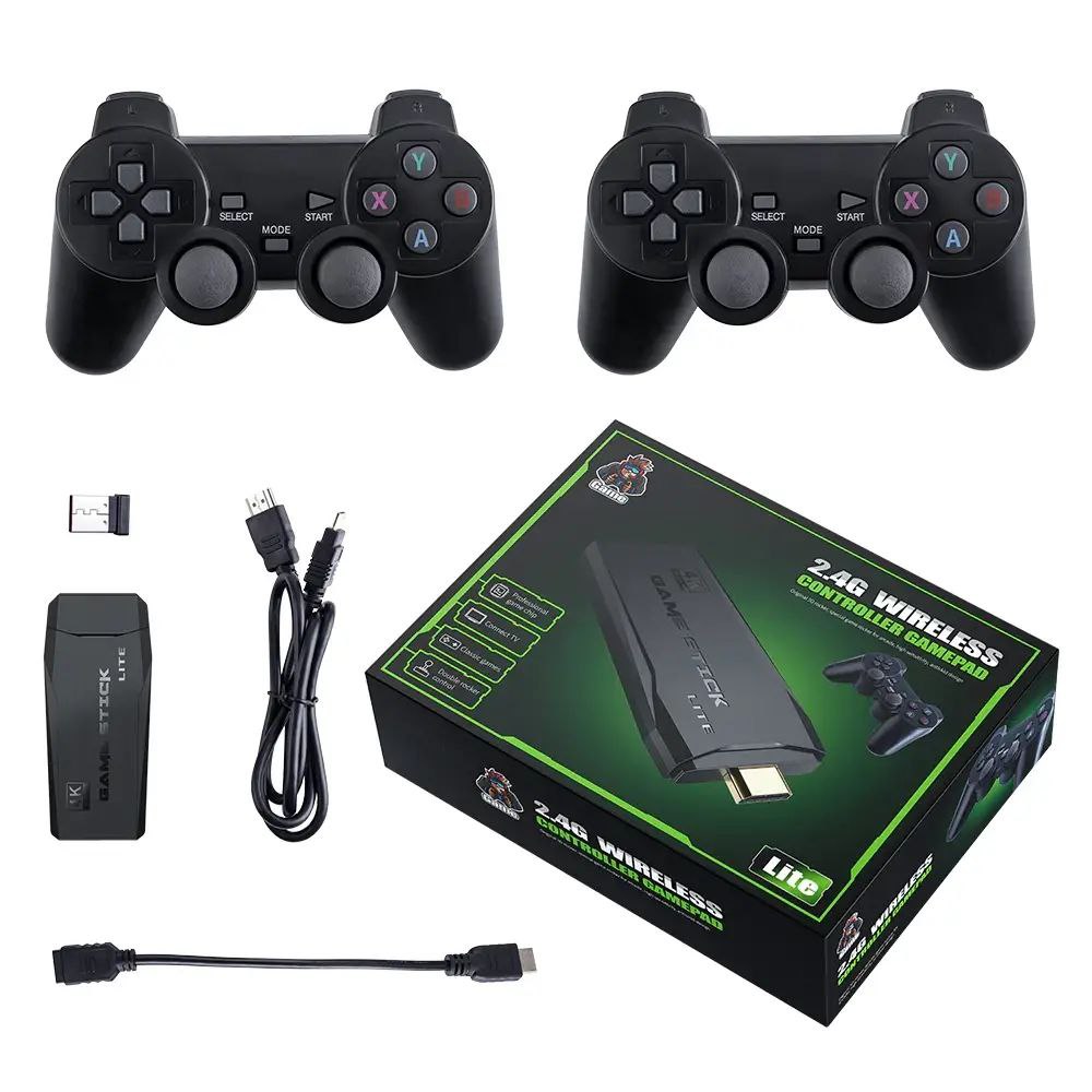 M8 Mini Consolă Retro TV cu Gamepad Wireless 2.4G