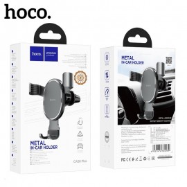 Suport auto HOCO gravitate CA56 Plus armură metalică neagră