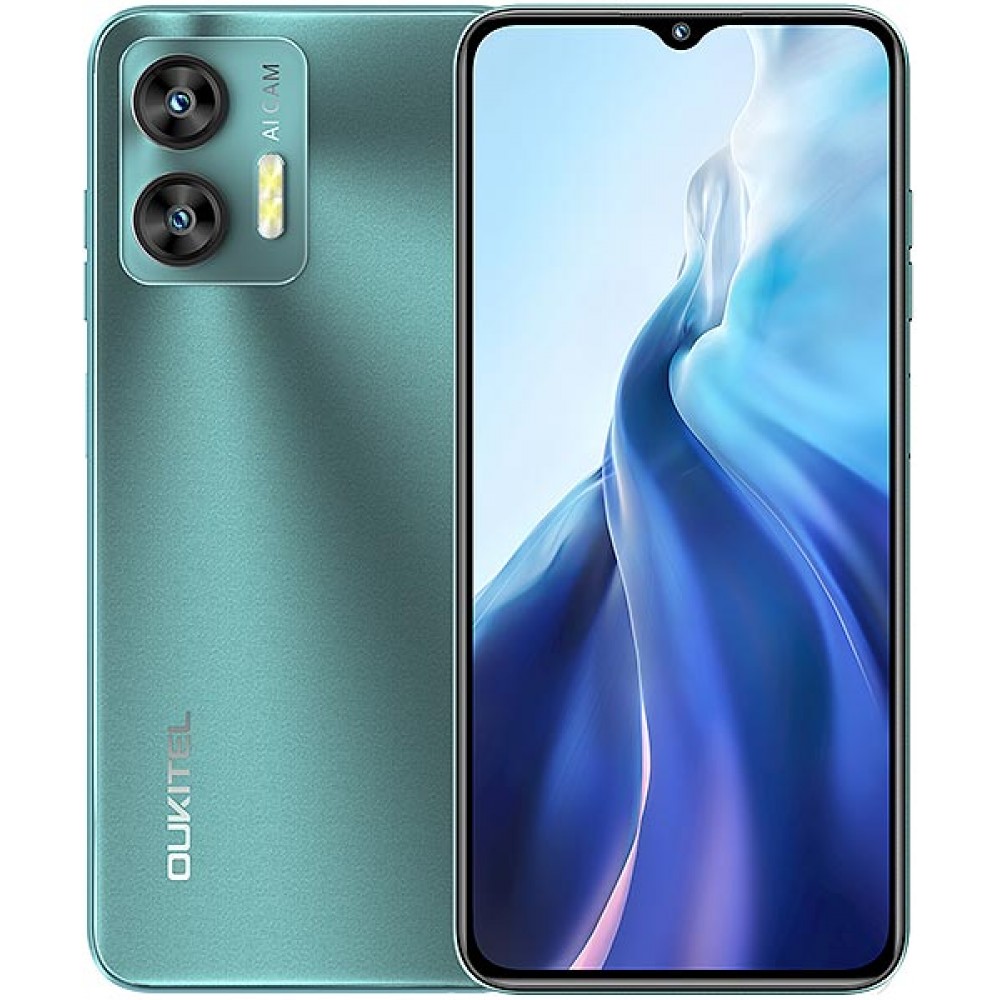 Smartphone Oukitel C36 128GB 4GB RAM Albastru deschis