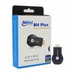 Cutie TV AnyCast M4 Plus cu adaptor Wi-Fi și rezoluție 1080p